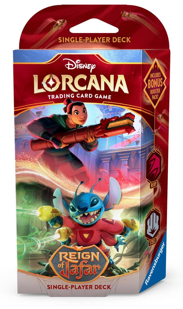 Lorcana - Reign of Jafar - Starter Deck (Ruby & Steel)