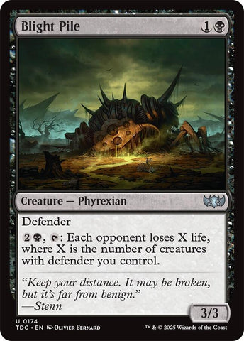 Blight Pile [Tarkir: Dragonstorm Commander]