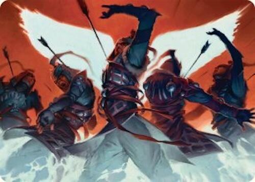 Desperate Measures Art Card (11/54) [Tarkir: Dragonstorm Art Series]