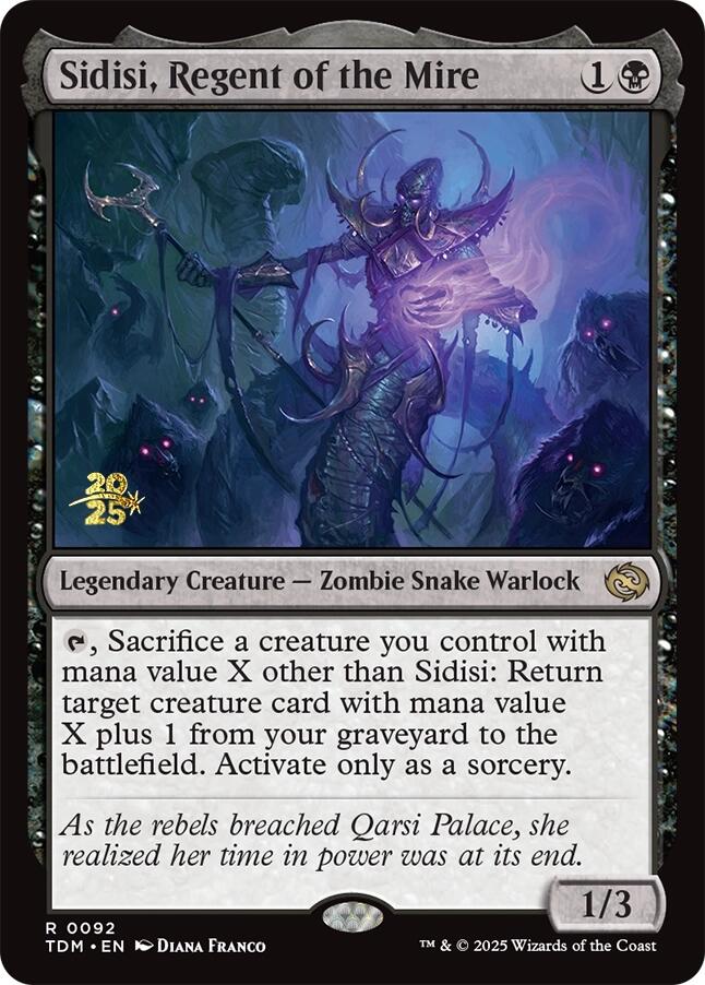 Sidisi, Regent of the Mire [Tarkir: Dragonstorm Prerelease Cards]