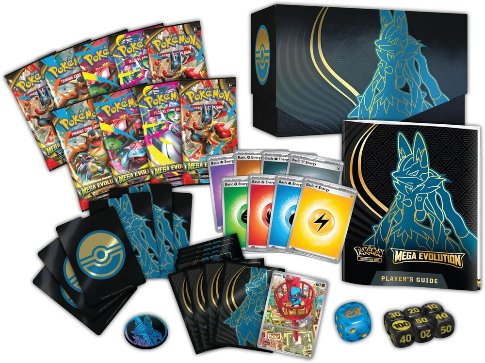 Scarlet & Violet: Mega Evolution - Elite Trainer Box (Lucario)