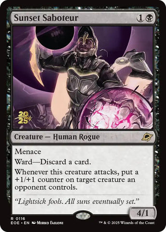 Sunset Saboteur [Edge of Eternities Prerelease Promos]