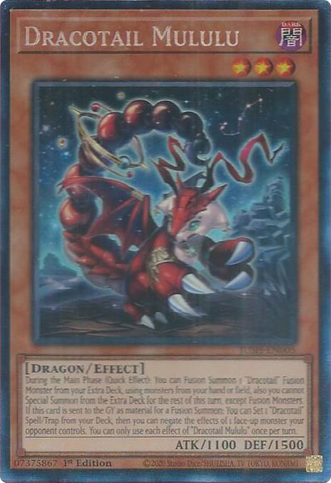 Dracotail Mululu (CR) [JUSH-EN005] Collector's Rare