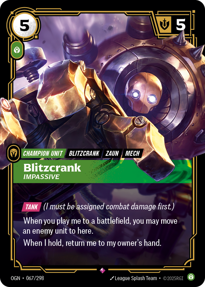 Blitzcrank, Impassive (Origins - 067-298)