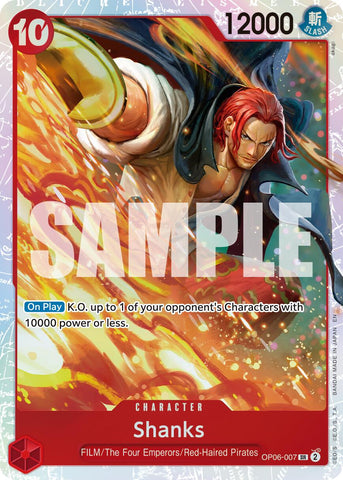 Shanks (Reprint) [Premium Booster -The Best- Vol. 2]