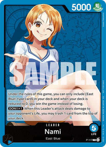 Nami (P-117) [One Piece Promotion Cards]