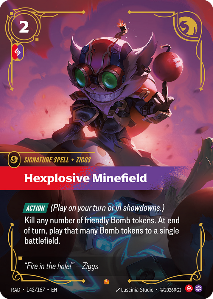 Hexplosive Minefield (Radiance - 142-167)