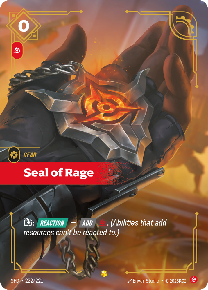 Seal of Rage (Spiritforged - 222-221)