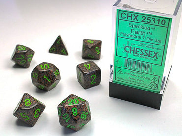 Chessex - Speckled Earth - 7 Die Set