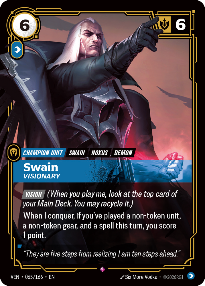 Swain, Visionary (Vendetta - 065-166)