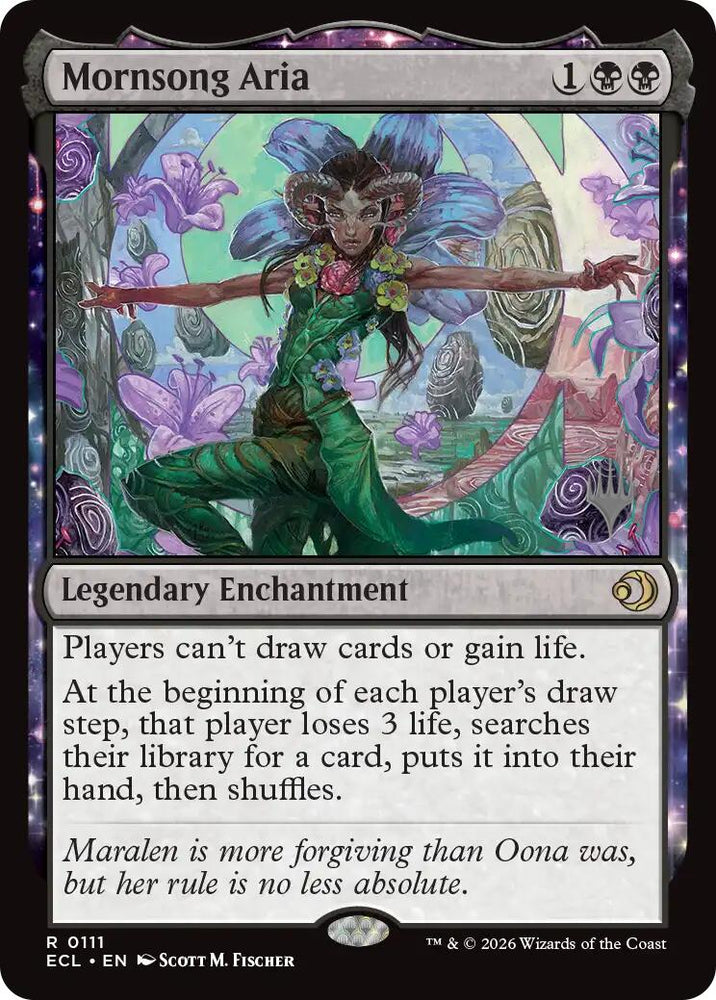 Mornsong Aria [Lorwyn Eclipsed Promos]