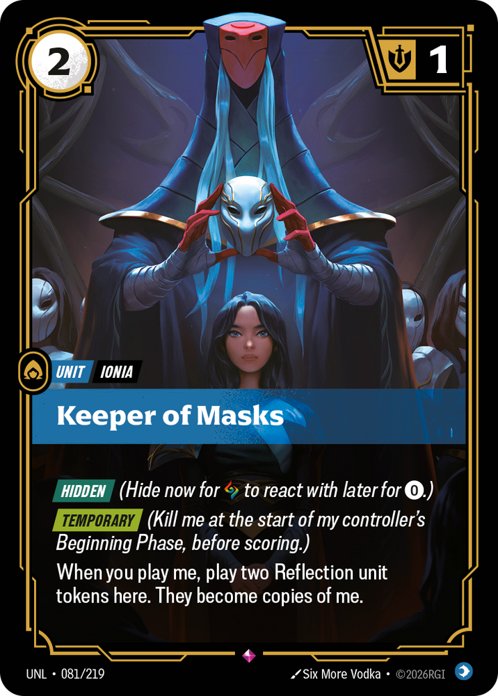 Keeper of Masks (Unleashed - 081-219)