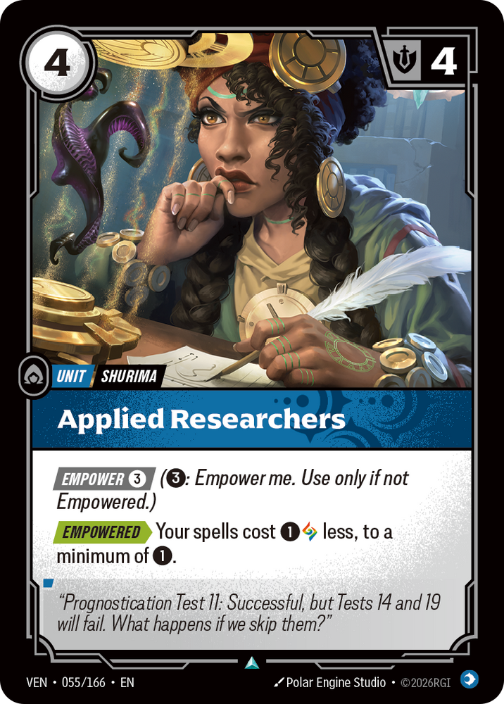Applied Researchers (Vendetta - 055-166)