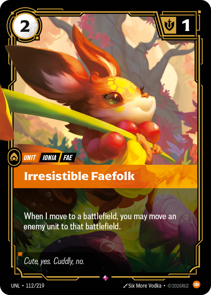 Irresistible Faefolk (Unleashed - 112-219)