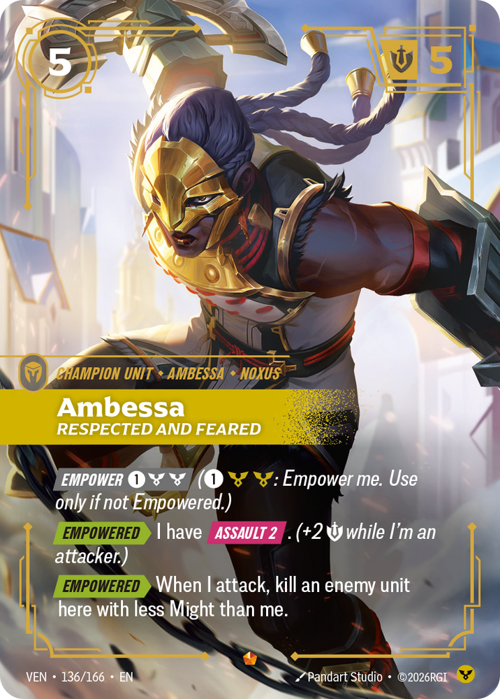 Ambessa, Respected and Feared (Vendetta - 136-166)