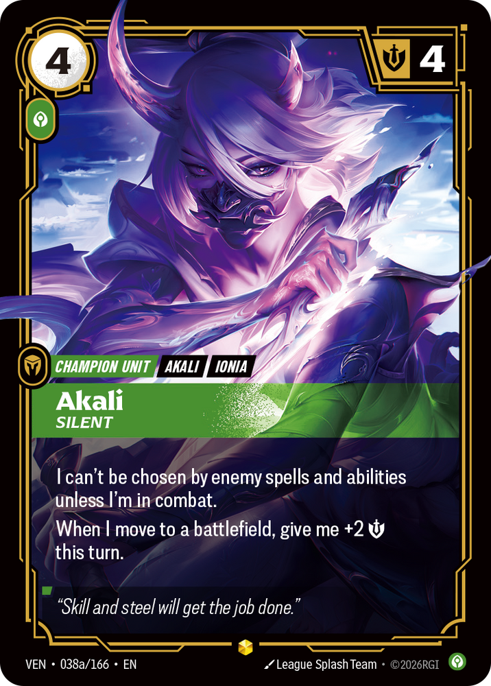 Akali, Silent (Vendetta - 038a-166)