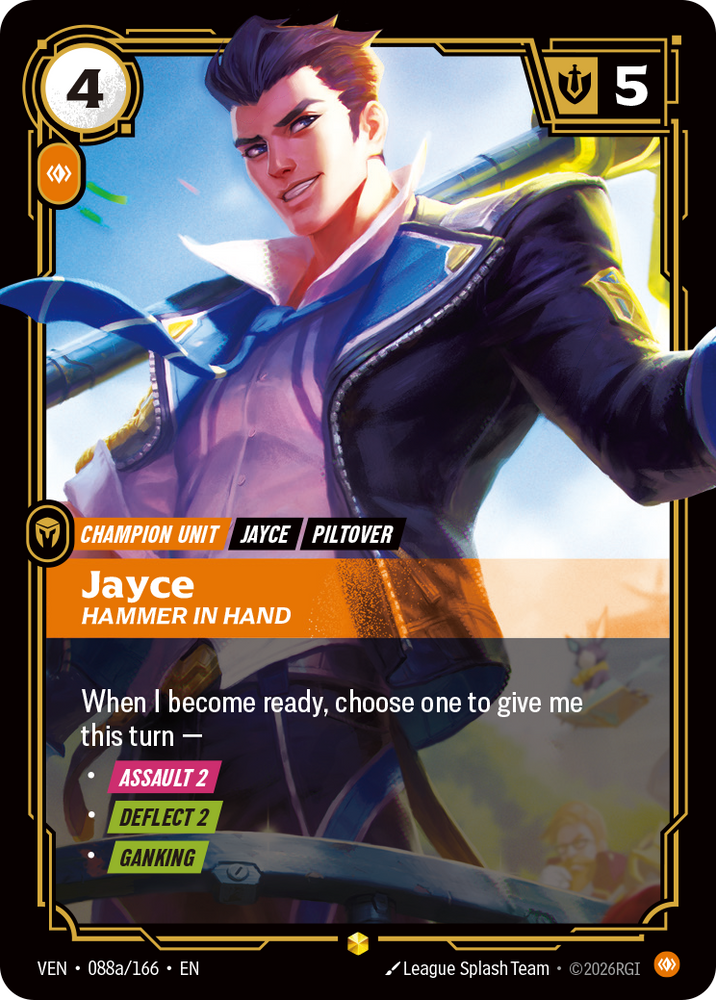 Jayce, Hammer in Hand (Vendetta - 088a-166)