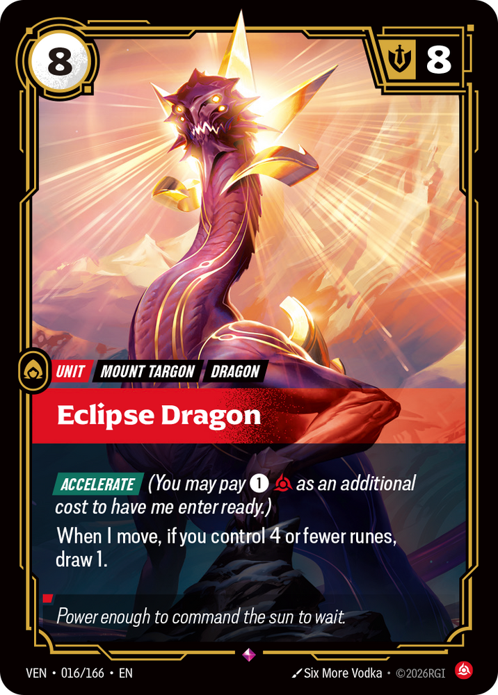 Eclipse Dragon (Vendetta - 016-166)
