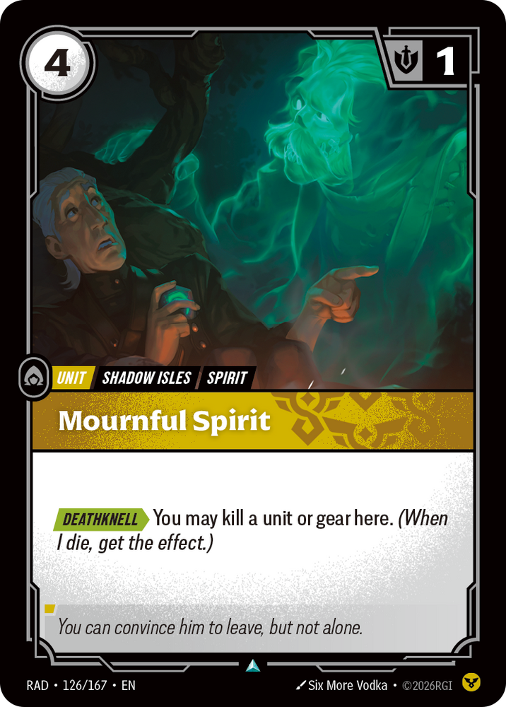 Mournful Spirit (Radiance - 126-167)