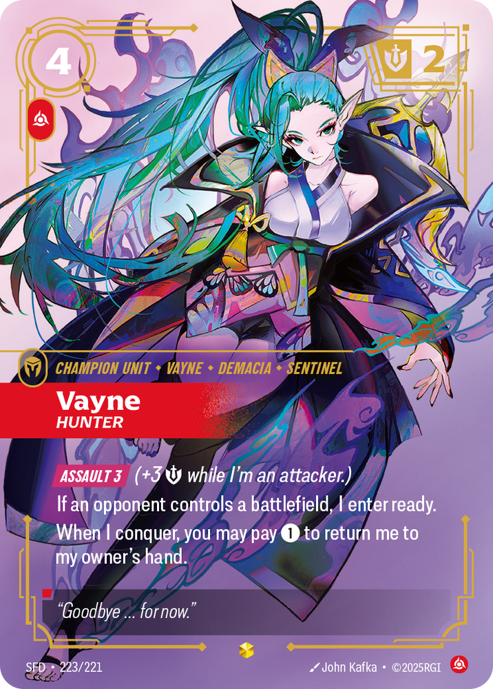 Vayne, Hunter (Spiritforged - 223-221)
