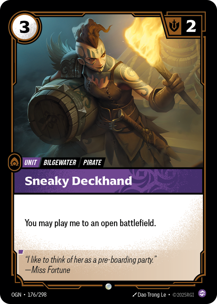 Sneaky Deckhand (Origins - 176-298)