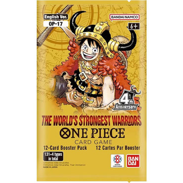 One Piece - The World's Strongest Warriors (OP-17) - Booster Pack