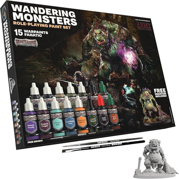 Gamemaster Paints: Wandering Monsters Paint Set, 2023