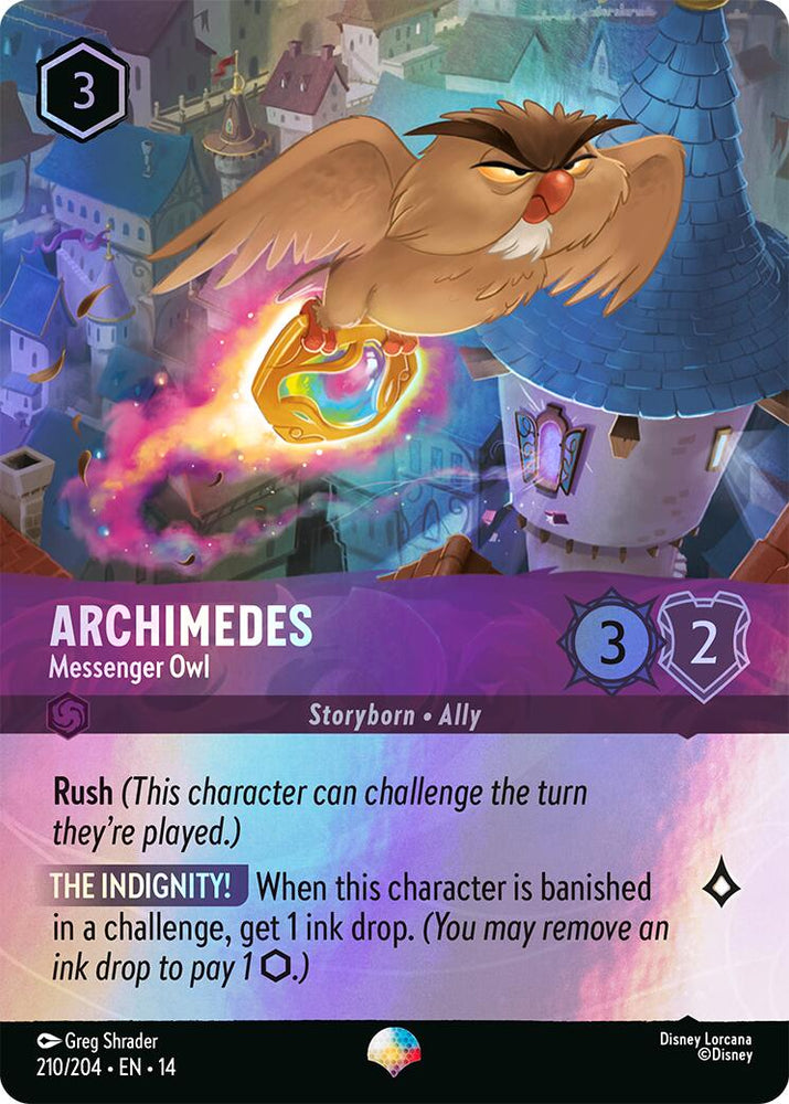 Archimedes - Messenger Owl (Epic) (210/204) [Hyperia City]