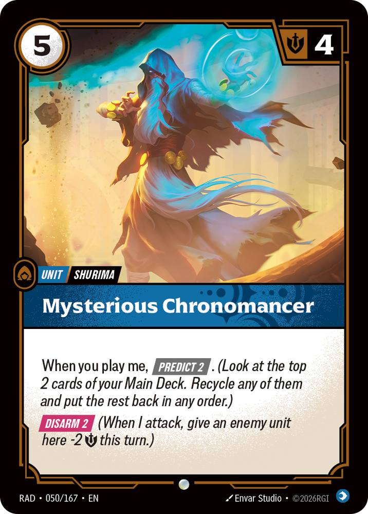 Mysterious Chronomancer (Radiance - 050-167)