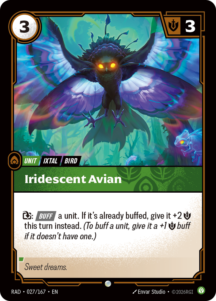 Iridescent Avian (Radiance - 027-167)