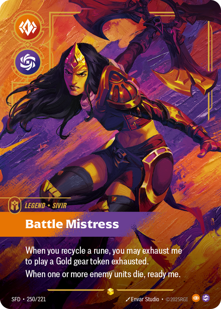 Battle Mistress (Spiritforged - 250-221)