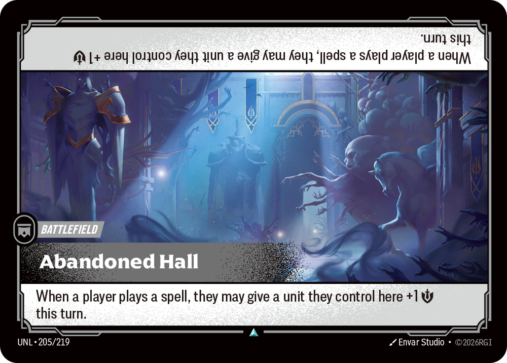 Abandoned Hall (Unleashed - 205-219)