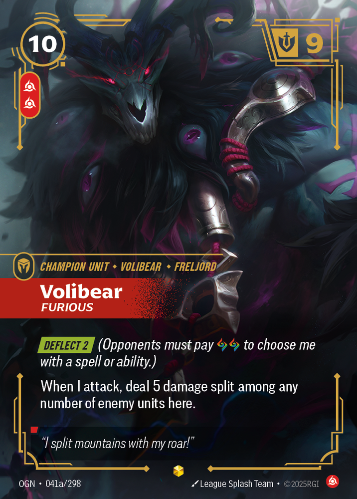 Volibear, Furious (Origins - 041a-298)