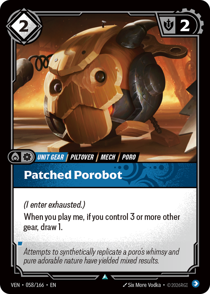 Patched Porobot (Vendetta - 058-166)