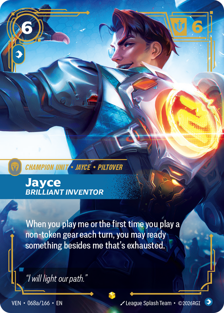 Jayce, Brilliant Inventor (Vendetta - 068a-166)