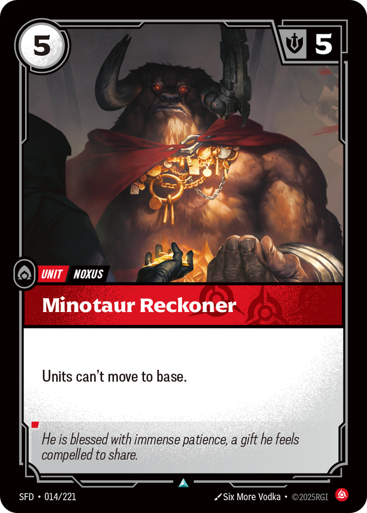 Minotaur Reckoner (Spiritforged - 014-221)