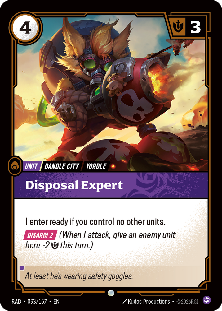 Disposal Expert (Radiance - 093-167)
