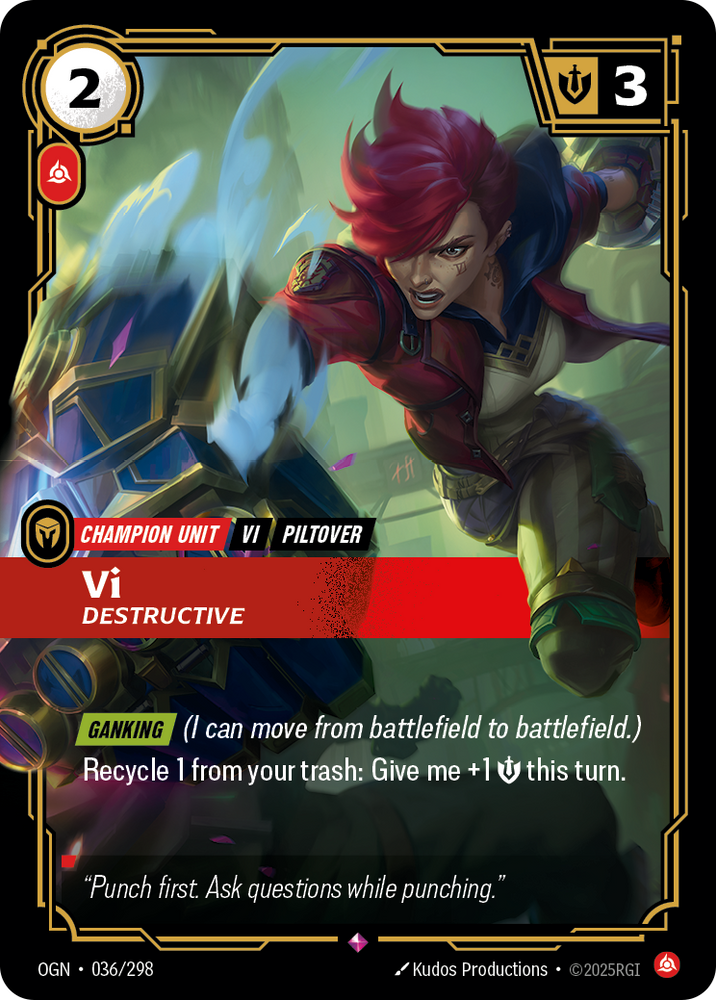 Vi, Destructive (Origins - 036-298)