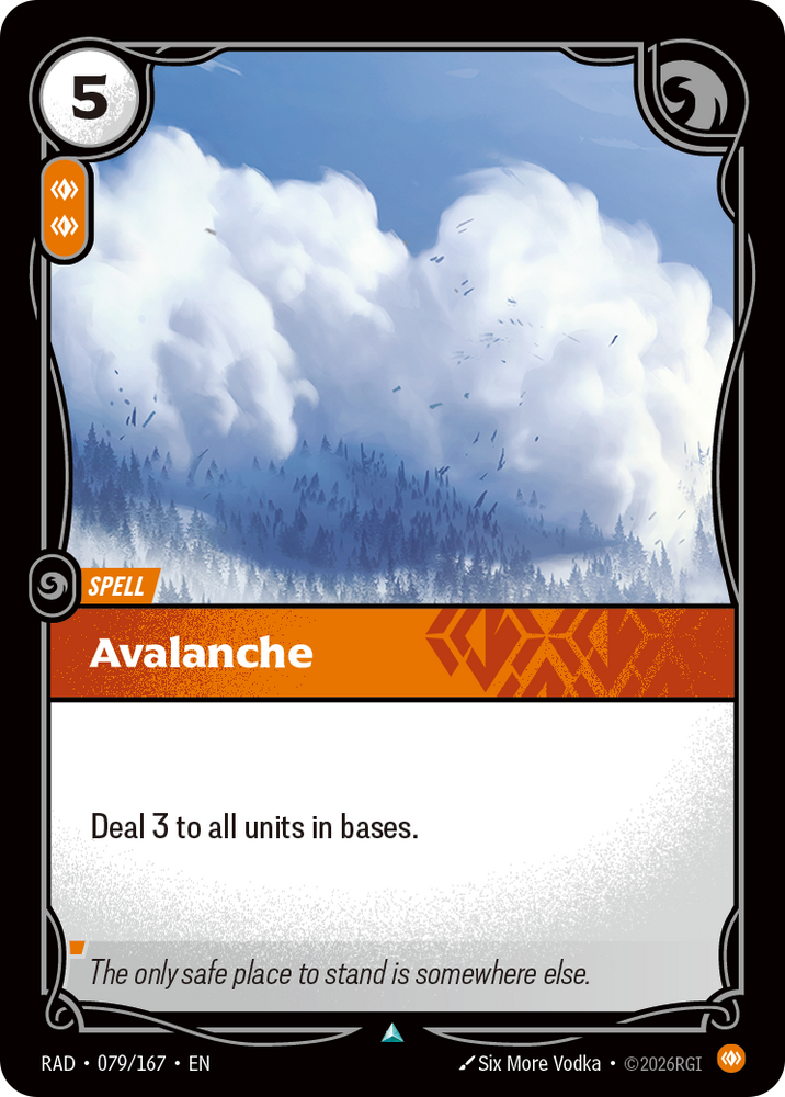 Avalanche (Radiance - 079-167)