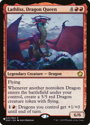 Lathliss, Dragon Queen [The List]