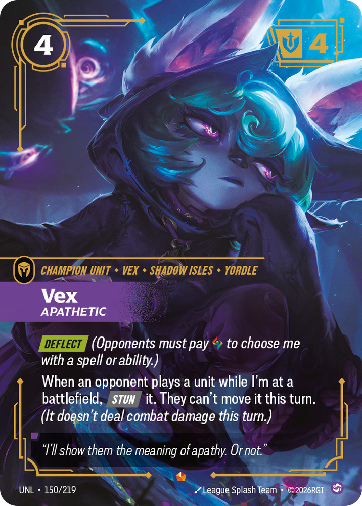 Vex, Apathetic (Unleashed - 150-219)