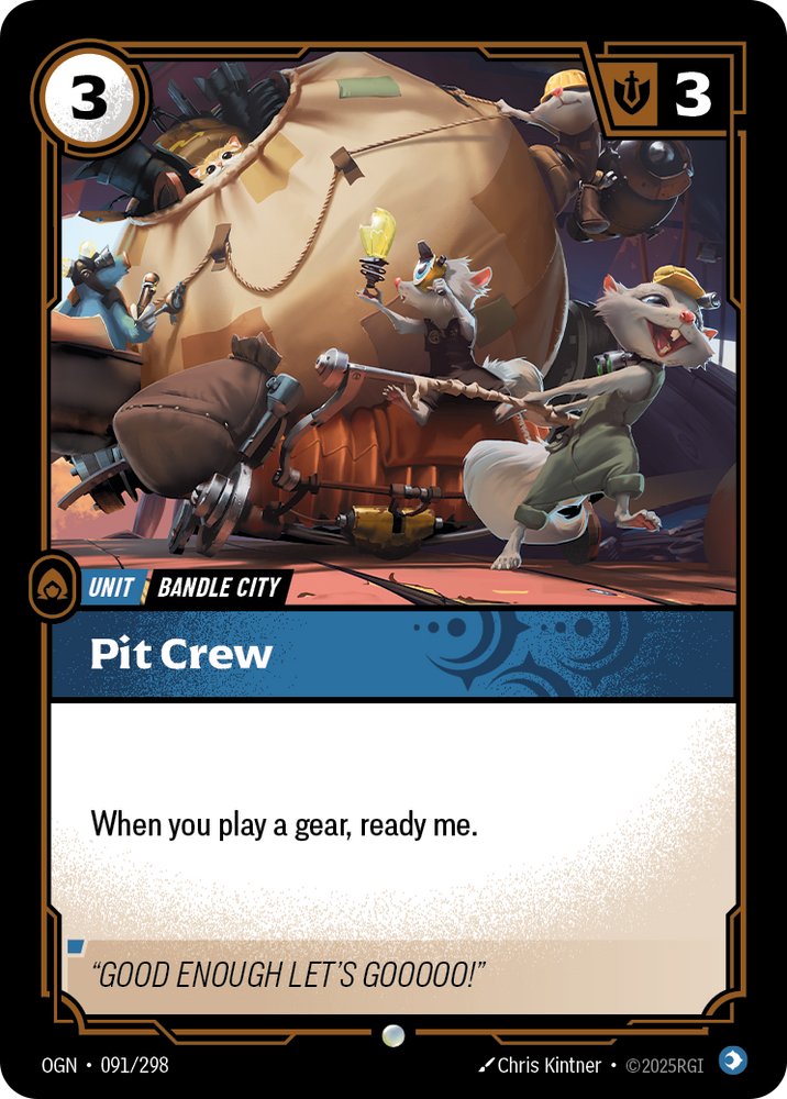 Pit Crew (Origins - 091-298)