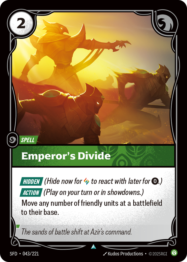 Emperor's Divide (Spiritforged - 043-221)