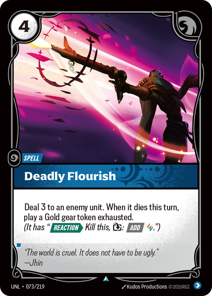 Deadly Flourish (Unleashed - 073-219)
