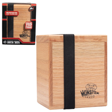 Monster - Magnetic Wooden - Red Oak - Deck Box