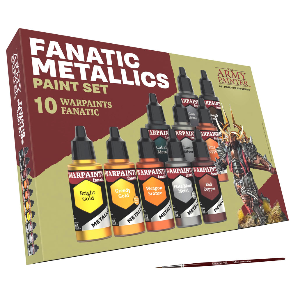 Army Painter - Fanatic - Metallics Paint Set