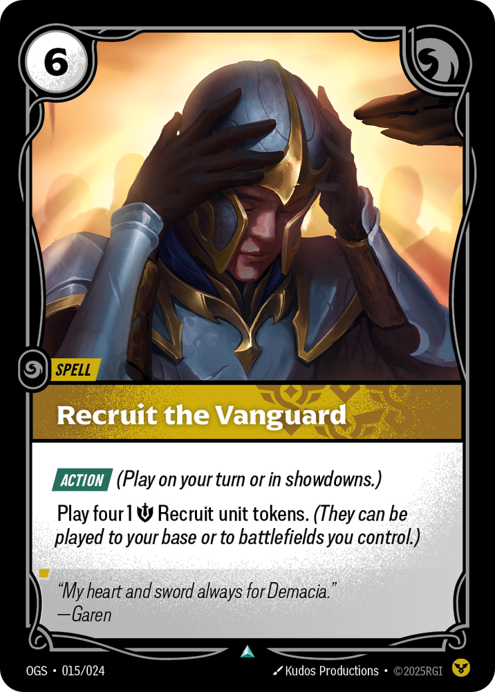 Recruit the Vanguard (Proving Grounds - 015-024)