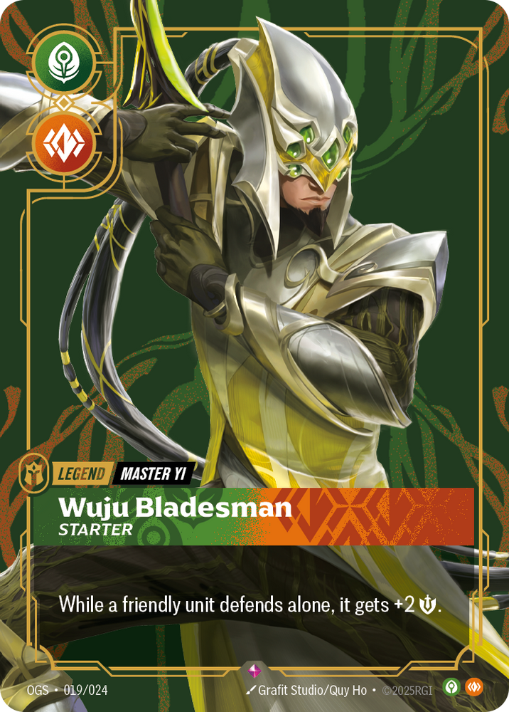 Wuju Bladesman, Starter (Proving Grounds - 019-024)