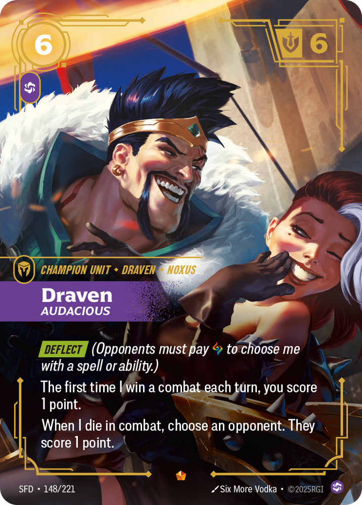 Draven, Audacious (Spiritforged - 148-221)