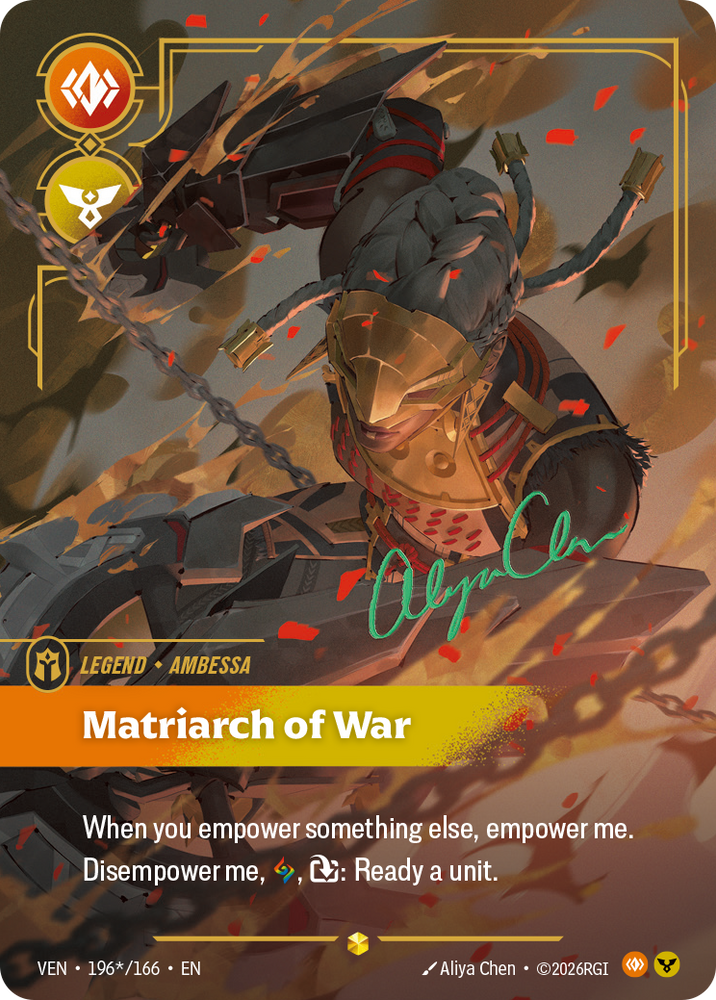 Matriarch of War (Vendetta - 196-star-166)